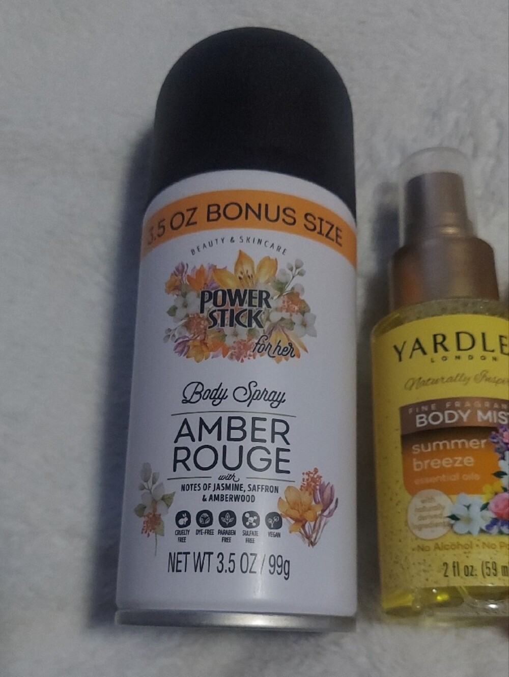 Yardley & Power Stick Mixed Scent Body Mists and Sprays - Pink & Yellow - Picture 3 of 6